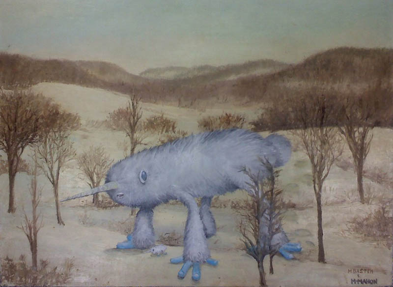 adding-monsters-to-thrift-store-landscape-paintings-chris-mcmahon-5