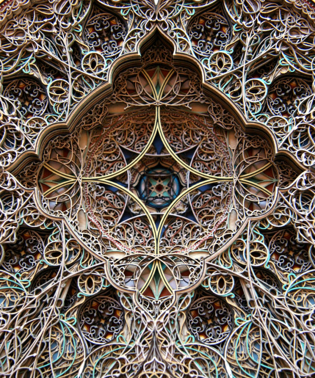 Laser-Cut Paper Alternopolis by Eric Standley  (20)