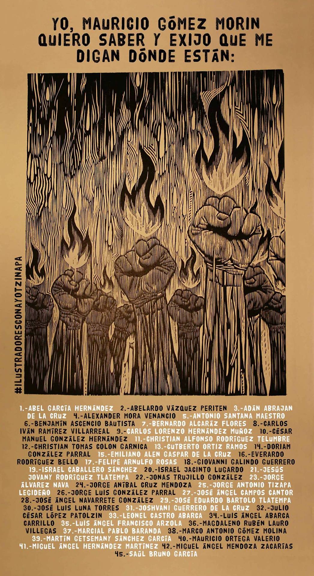 #IlustradoresConAyotzinapa (1)