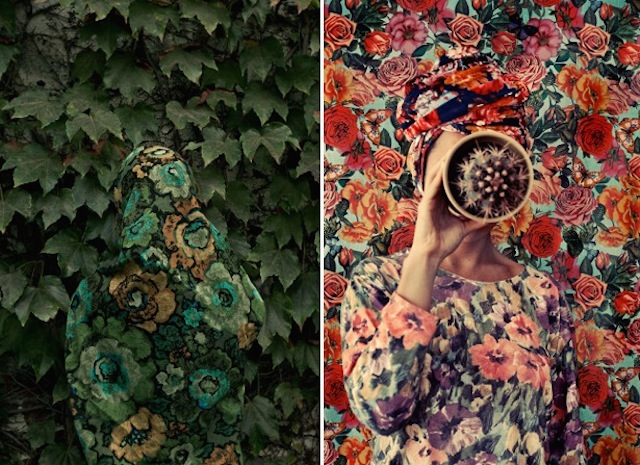 Camouflage-Self-Portraits