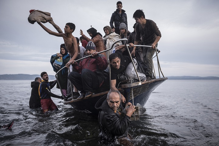 1 - Migrants and refugees arrived by boat in November near the village of Skala on the Greek island of Lesbos. Under Europe’s system of open internal borders, the island’s thinly patrolled, easily accessible coastline, within sight of the Turkish coast, might as well be the frontier of France or Germany or Sweden.