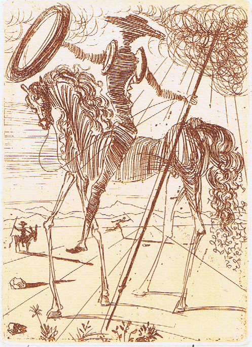 Dali - Don Quichotte 1966 - image