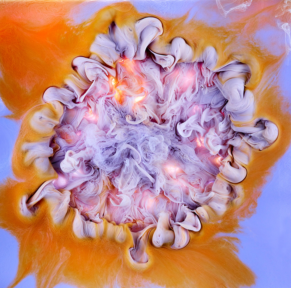 liquid flower series by London photographer, Mark Mawson