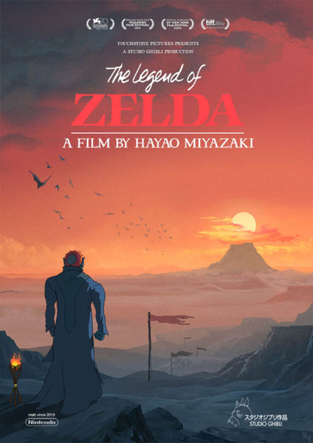 Estética de Miyazaki fusionada con The Legend of Zelda