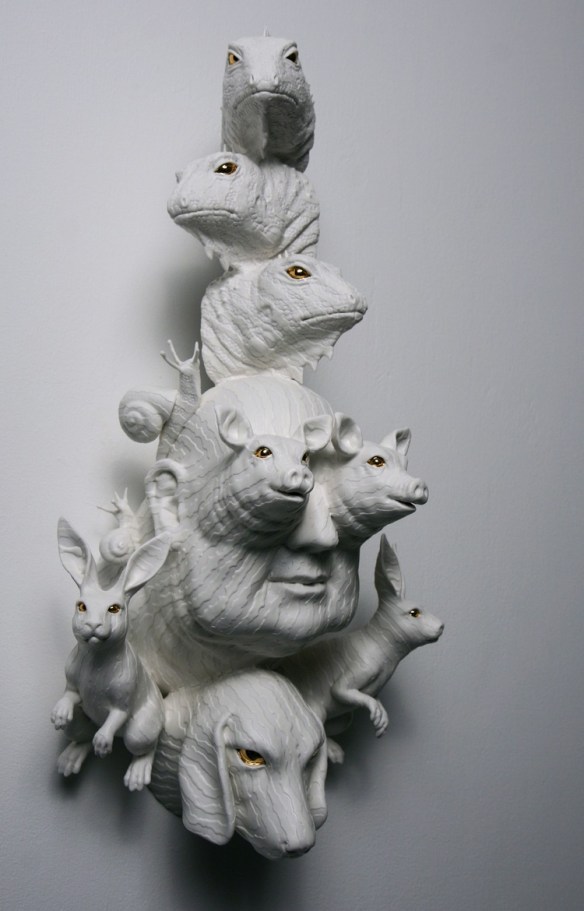 Surrelista bestiario de cerámica por Wookjae Maeng
