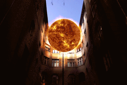 Pequeño sol creado por Csekk István