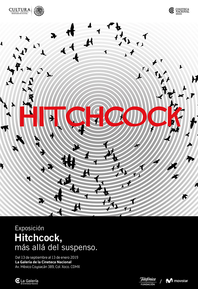 Exposición «Hitchcock, más allá del suspenso» llegará a la Cineteca